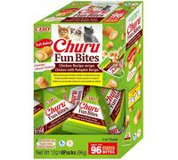 Churu Cat Fun Bites De Pollo Con Calabaza Pack 8 X 12 Gr 96 Gr