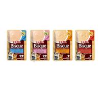 Inaba Churu Bisque - Snacks para Gatos Sobres con Puré (12 Sobres x 40gr)