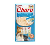 Churu Puré Receta de Atún Con Vieira para Gatos 4 x 14 gr