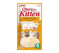 Churu Puré Kitten Receta de Pollo para Gatos 4 x 14 gr