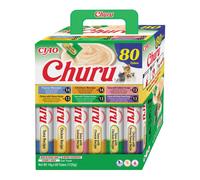 INABA Churu para gatos - mezcla con atún y pollo 80x14g