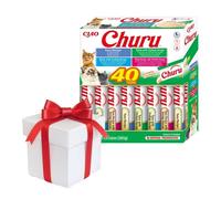 Churu Surtido de Atún y Mariscos 40 x 14gr