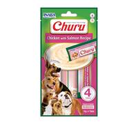 Churu Creamy Pollo Perro 4 x 14gr - Pollo Con Salmón