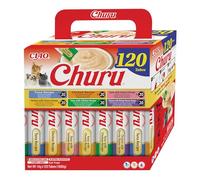 INABA Churu Snack para Gatos, Multipack Pollo y Atún, 120 x 14g