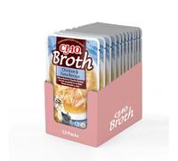 INABA Ciao Broth, Alimento Húmedo, Pollo y Atún, Multipack 12 x 40g