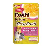 Churu Cat Dashi Delights Silky Broth Sopa De Pollo Con Salmón 40 Gr