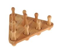 INACMWIH 10 pines de bolos para mesa de tejo para niños de actividad