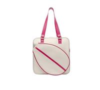 INACMWIH Bolsa de tenis portátil para raqueta de bádminton para mujeres y hombres, color blanco