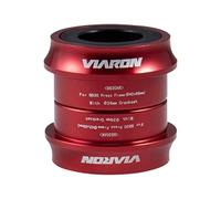 INACMWIH Eje de pedalier de bicicleta BB30/PF30 24 mm Axis BB Bearing Press Fit Converter BB30AR Rojo