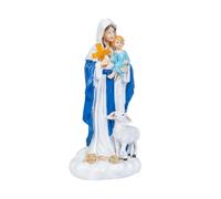 INACMWIH Figura religiosa de Santa María para jardín al aire libre de la Madre Dios