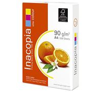 Inacopia 0117 090 10 99 1 Papel multifunción Elite, A4, sin celulosa, 90 g/m², 500 hojas), color blanco