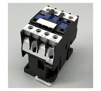 INAIVU Contactor Triner de solenoide de Arranque trifásico 12A 3 Polos 1No AC 24V 110V 220 Volt 380V Coil.CJX2-1210 3. Montaje en riel DIN de 5 mm Electricidad Industrial (Color : 220vac)