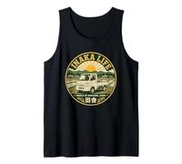 Inaka Life Japón Camión Camión Rural Recuerdo Japonés Camiseta sin Mangas