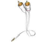 Inakustik 0.5m star mp3 audio cable cable de audio 0,5 m 3,5mm 2 x rca