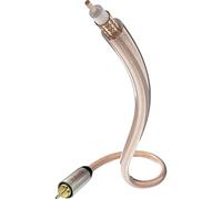 Inakustik 00308221 cable de audio - cables de audio (2m, RCA, RCA, 6 mm) Transparente