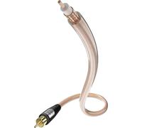 Inakustik 003083101 cable de audio - cables de audio (RCA, RCA, Macho/Macho, Oro, Transparente, Cobre)