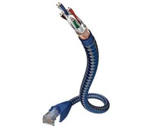Inakustik 00480303 cable de red azul, plata 3 m cat6 sf/utp (s-ftp)