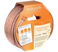 Inakustik 10m star speaker cable - cable para altavoces, transparente