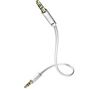 Inakustik 3m mp3 audio 3.5 - cable de conector jack, color blanco