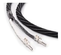 Inakustik LS-404 Micro AIR (2 x 4m) - Cable de altavoz o parlante, ensamblado, Compatible bi-cableado, 20,96 mm², Banane, Fourches