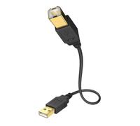 Inakustik Premium - Cable conector USB 2.0 de alta velocidad (USB 2.0 A - B)