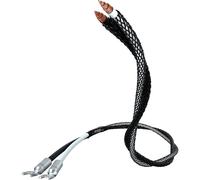 Inakustik Référence LS-104 Micro AIR Fourche (2 x 3m) - Câble d'enceinte ou haut-parleur, monté, 2,62 mm²