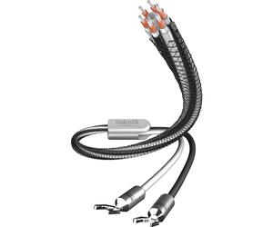 Inakustik Referencia LS 603 (2 x 3m) - Cable de altavoz o parlante, ensamblado, 3,96 mm², Banane