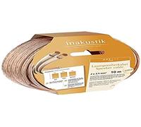 Inakustik Star Speaker Cable - Cable para altavoces (10 metros), transparente