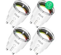 Inalámbrica Wifi Inteligente Enchufe (4pcs) 3450W, 16A, Tuya/ Vida, NOUS A1