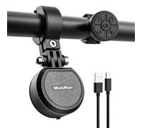 Inalámbrico 4 Sonidos Timbre de Bicicleta, Alarma de Bocina Eléctrica, Volumen Ajustable de 120 dB, Bocina trica Impermeable IP66, Adecuado para Bicicletas de 22-32 mm y Bicicletas de Montaña.