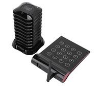 inalámbrico de localizador de Posavasos, localizador de Restaurante DC12V/2A 100-240V para Restaurante Enchufe de la UE
