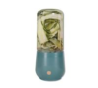 Inalámbrico Licuadora portátil de plástico, exprimidor portátil ligero for batidos, mezcla de hielo, jugos y procesamiento de alimentos, 500ml/17,5oz alta roen)