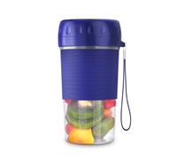 Inalámbrico Licuadora portátil de plástico, licuadora eléctrica versátil con USB, apagado automático de 40s, ideal for mezclar 300ml/10,5oz alta lu)