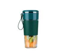 Inalámbrico Licuadora portátil de plástico, recargable, inalámbrica, 6 cuchillas, licuadora portátil, eléctrica Personal, apagado automático de 40s alta roen)