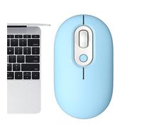 inalámbrico - ratón de Viaje portátil, Silencio Recargable 2.4g | Diseño Luminoso ergonómico, óptico inalámbrico USB con Receptor de PC para computadora portátil y computadora