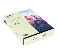 inapa Papel para impresora de colores, papel de colores tecno Colors: 80 g/m², A3, 500 hojas, color verde claro