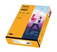 Inapa tecno colors: 80 g/m², a4, 500 hojas, color naranja