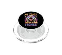 Inappropriate My Yeast Infection Itches Humor Joke PopSockets PopGrip para MagSafe