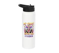 Inappropriate My Yeast Infection Itches Humor Joke Stainless Steel Insulated Water Bottle
