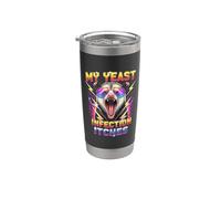 Inappropriate My Yeast Infection Itches Humor Joke Vaso térmico de acero inoxidable de doble pared