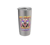 Inappropriate My Yeast Infection Itches Humor Joke Vaso térmico de acero inoxidable de doble pared