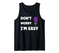 Inappropriate Not Picky Funny Ask Don't Worry I'm Easy Camiseta sin Mangas