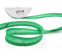 Inastri - Cinta bies de algodón, 14/4/ 4 mm, Color Verde 57