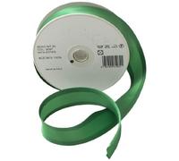 Inastri - Cinta bies de satén de Acetato, 25/5/ 5 mm, Color Verde 2097