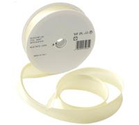 Inastri Encuadernación al bies, Algodón Satinado, Crema, 25/5/5 20m, 20