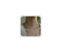 Inateannal Boho Collar De Cuentas De Perlas Semillas Pequeñas Cadena Blanca Collar De Cuentas Diminutas Collares De Perlas Collares De Novia Joyería De Novia Para Las Mujeres