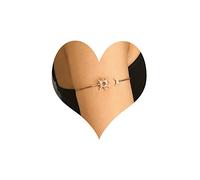 Inateannal Brazalete de brazo superior Cristal Sol Luna Brazo Pulsera Brazo superior CZ Brazaletes Brazalete abierto Brazalete Banda de brazo Joyería para mujeres niñas