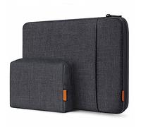 Inateck 360° Funda Bolsa Blanda Portátil Protectora Compatible con 13 MacBook Air M3/M2/M1 2025-2018,13 MacBook Pro M2/M1 2022-2016,Surface Pro 11/10/9/X/8/7/6/5/4/3, Protección Anti Golpes