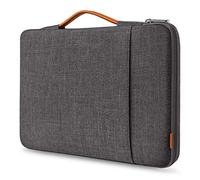 Inateck 360° Protección Funda Maletín Portátil 14 Pulgadas, Gris Oscuro