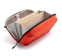 Inateck Bolsa Electrónica Portátil Organizadora Cables Viaje, Naranja